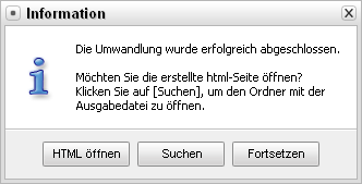 Wie wandelt man ein Video für eine Webseite um? Schritt 6