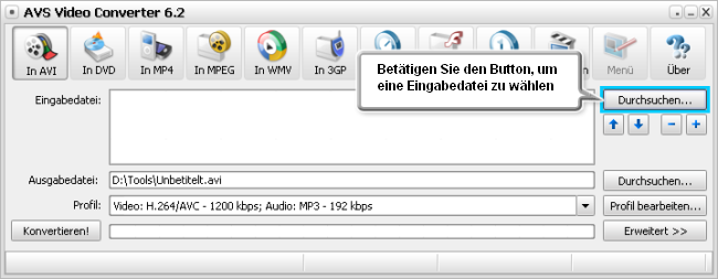 Wie konvertiert man ein PAL-Video ins NTSC-Farbsystem? Schritt 2