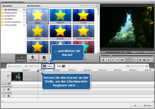 Wie exportiert man das Audio aus einer Videodatei? Schritt 4