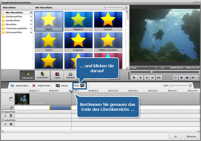 Wie exportiert man das Audio aus einer Videodatei? Schritt 4