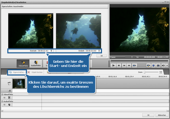 Wie exportiert man das Audio aus einer Videodatei? Schritt 4