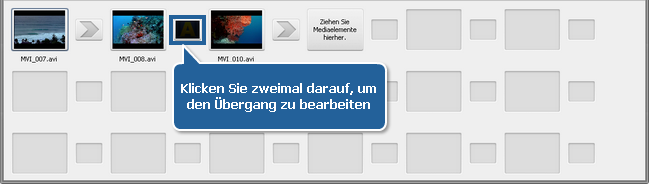 Wie fügt man einen Titel nach dem gewählten Clip auf der Zeitachse hinzu? Schritt 2