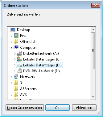 Wie speichert man das Projekt oder Video im AVS Video Editor? Schritt 2