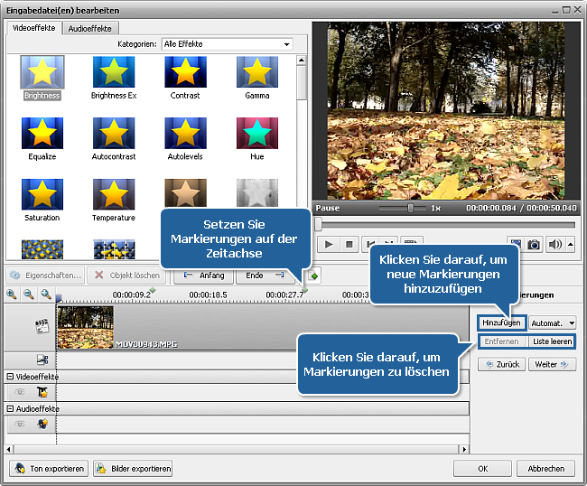 Wie beschreibt man Filme auf DVD, VCD, SVCD? Schritt 5