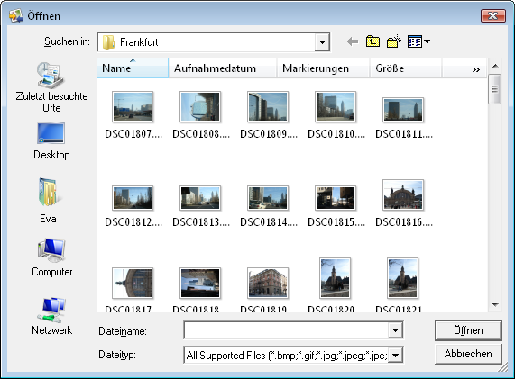 Wie kann man ein Logo einer Gruppe der Bilder hinzufügen? Schritt 2