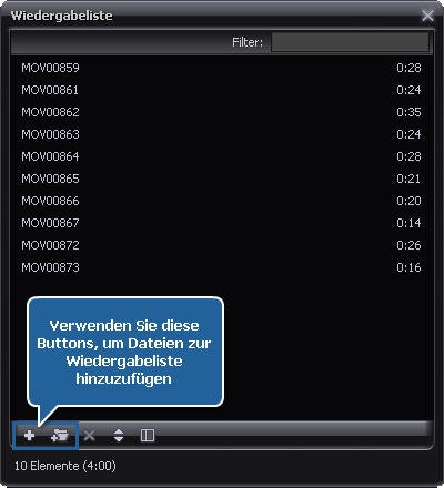 Wie spielt man Videodateien mit dem AVS Media Player ab? Schritt 3