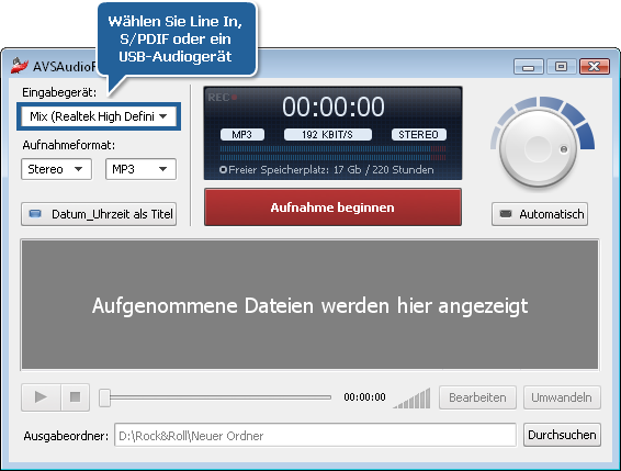Wie kann man alte Heim-Audiokassetten kopieren? Schritt 2