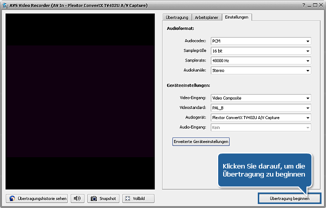 Wie wandelt man VHS-Kassetten mit Heimvideos ins DVD-Format um? Schritt 5