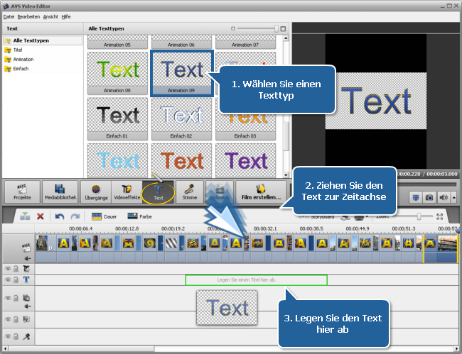 Wie erstellt man eine Diashow mit dem AVS Video Editor? Schritt 3