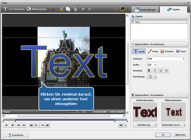 Wie erstellt man eine Diashow mit dem AVS Video Editor? Schritt 3