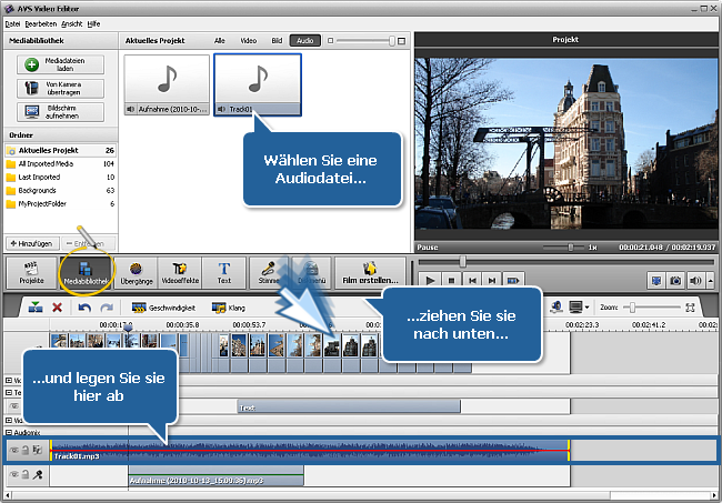 Wie erstellt man eine Diashow mit dem AVS Video Editor? Schritt 4