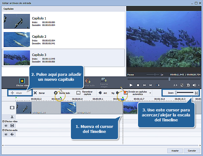 ¿Cómo dividir un DVD casero en capítulos? Paso 7