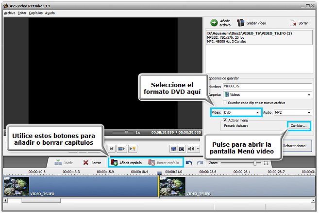 ¿Cómo eliminar partes indeseadas de ficheros sin recomprimir? Paso 5