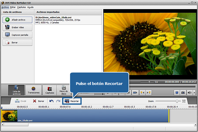 ¿Cómo eliminar partes indeseadas de ficheros sin recomprimir? Paso 3