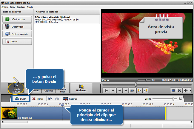 ¿Cómo eliminar partes indeseadas de ficheros sin recomprimir? Paso 4
