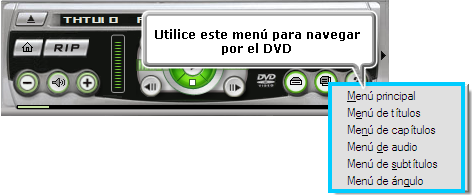 ¿Cómo reproducir películas DVD utilizando AVS DVD Player? Paso 3