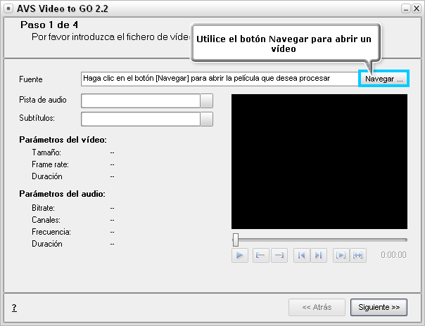 ¿Cómo convertir vídeo y transferirlo en un dispositivo portátil? Paso 2