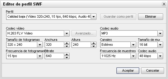 Como crear vídeo para una página web. Paso 4