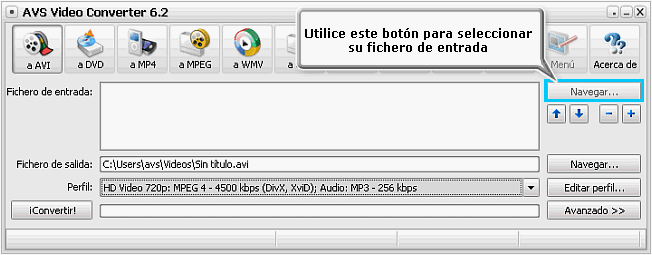 ¿Cómo convertir vídeo con subtítulos? Paso 2