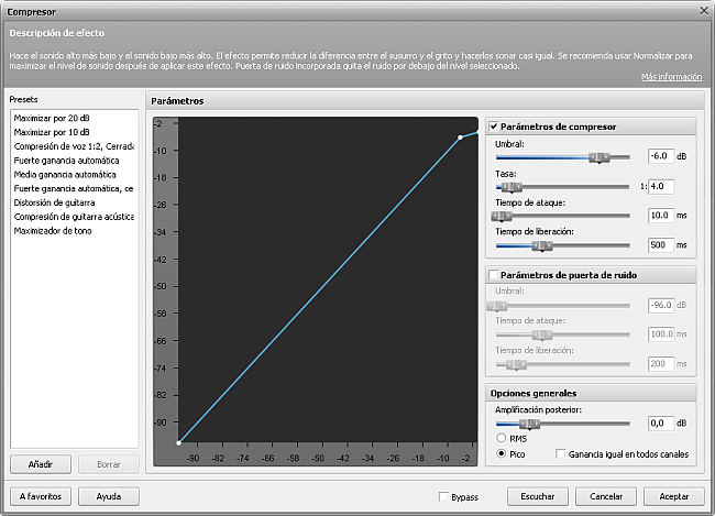 ¿Cómo subir el volumen de (una parte de) la pista de audio? Paso 4