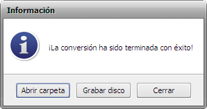 ¿Cómo convertir de AVI a DVD? Paso 7