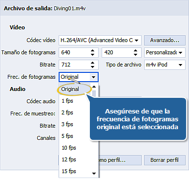 ¿Cómo convertir del sistema de color PAL a NTSC? Paso 3
