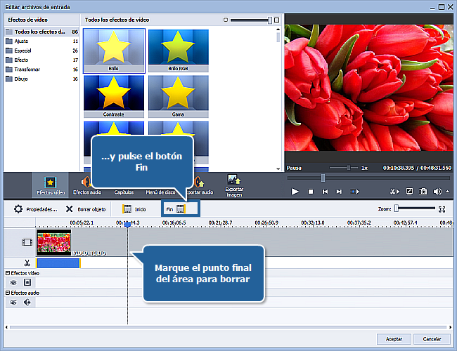 ¿Cómo extraer audio de un archivo de vídeo? Paso 4