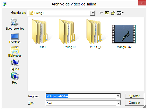 ¿Cómo realizar conversión a muchas pasadas con AVS Video Converter?