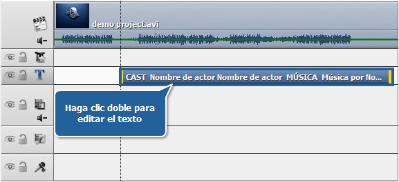 ¿Cómo añadir créditos al final de la película?