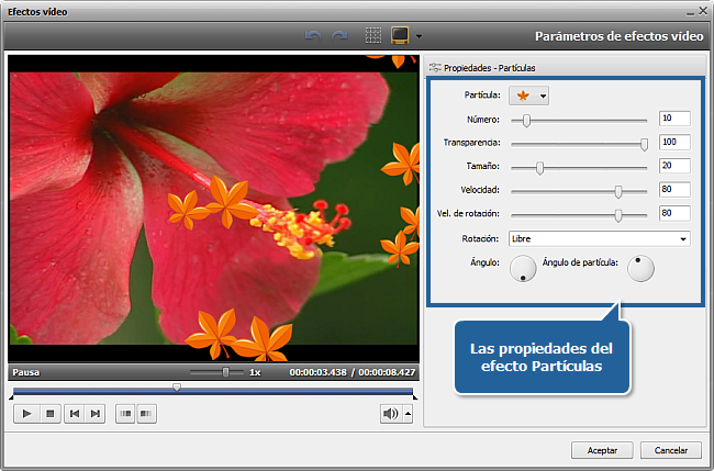 ¿Cómo aplicar efectos de vídeo en AVS Video Editor? Paso 4