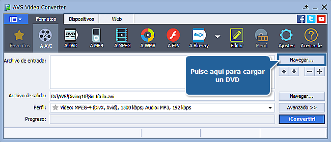¿Cómo convertir episodios DVD en archivos separados? Paso 2