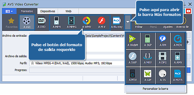 ¿Cómo convertir episodios DVD en archivos separados? Paso 3