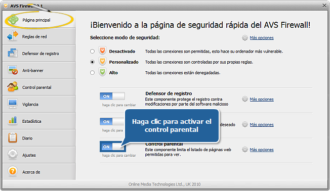 ¿Cómo proteger a los niños de contenido inapropiado en Internet? Paso 2
