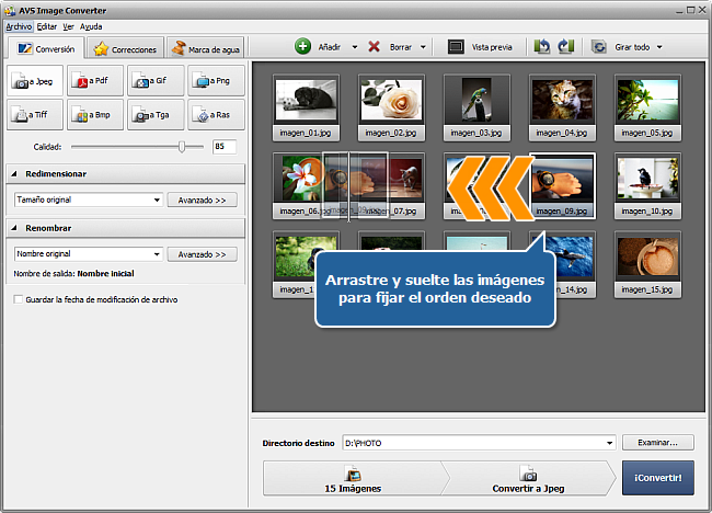 ¿Cómo convertir imágenes a formato PDF? Paso 2