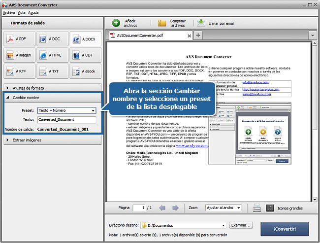 ¿Cómo convertir de formato PDF a DOCX? Paso 4