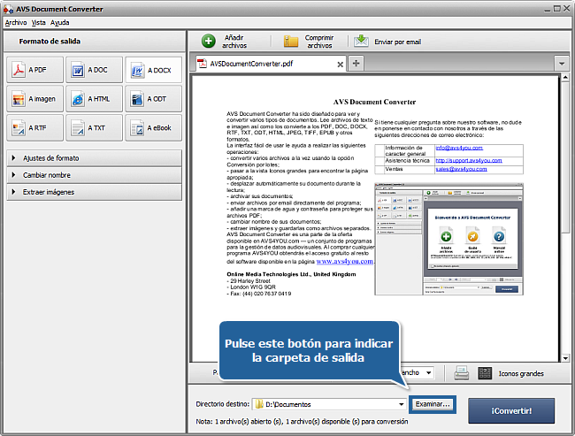 ¿Cómo convertir de formato PDF a DOCX? Paso 5