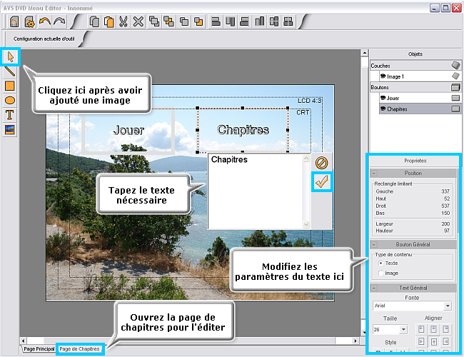Comment convertir la vidéo en DVD et créer le menu DVD? Pas 4