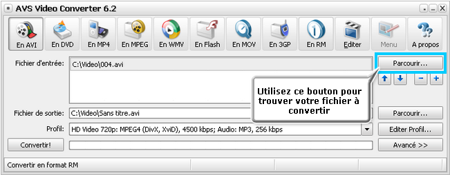 Comment convertir une vidéo avec sous-titres? Pas 2