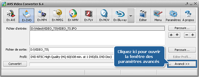 Comment convertir un format PAL en NTSC? Pas 3
