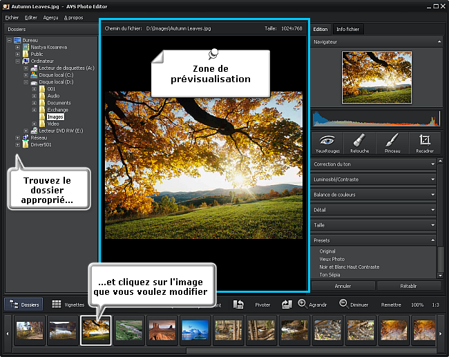 Comment redimensionner une image? Etape 2
