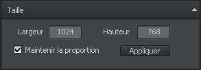 Comment redimensionner une image? Etape 3