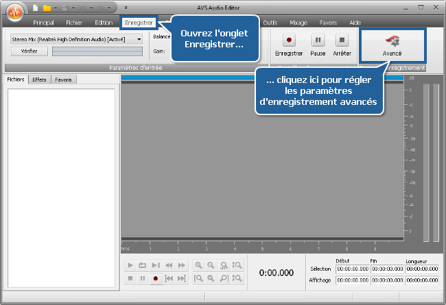 Comment enregistrer de l'audio avec un microphone? Etape 2