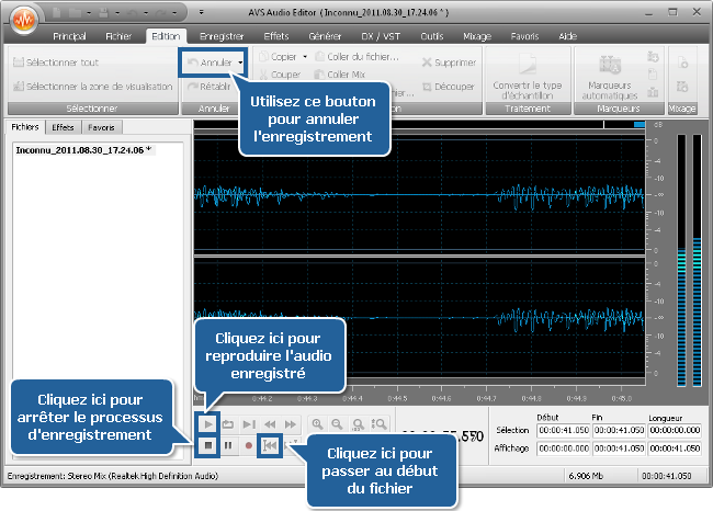 Comment enregistrer de l'audio avec un microphone? Etape 4