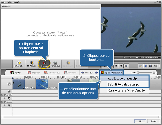 Comment convertir un fichier AVI en DVD? Etape 5