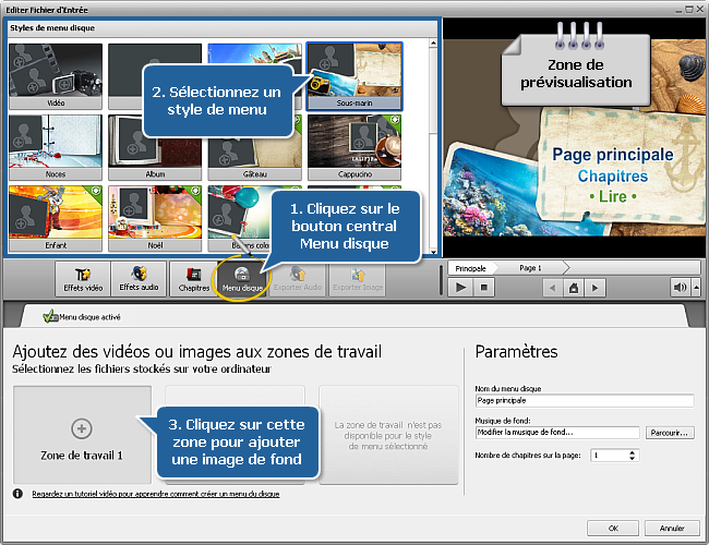 Comment convertir un fichier AVI en DVD? Etape 6