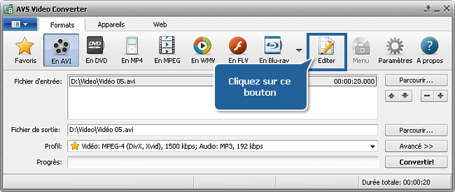 Comment exporter une image à partir d'un fichier vidéo? Etape 3
