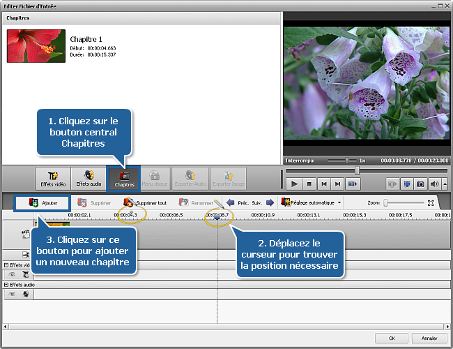 Comment exporter une image à partir d'un fichier vidéo? Etape 6