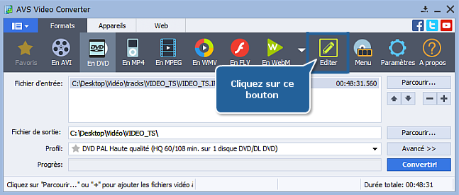 Comment extraire une bande son à partir d'un fichier vidéo? Etape 4