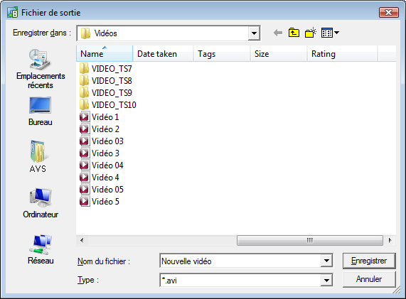 Comment effectuer la conversion à passages multiples avec AVS Video Converter? Etape 7