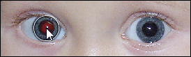 Comment corriger des yeux rouges sur une photo? Etape 3